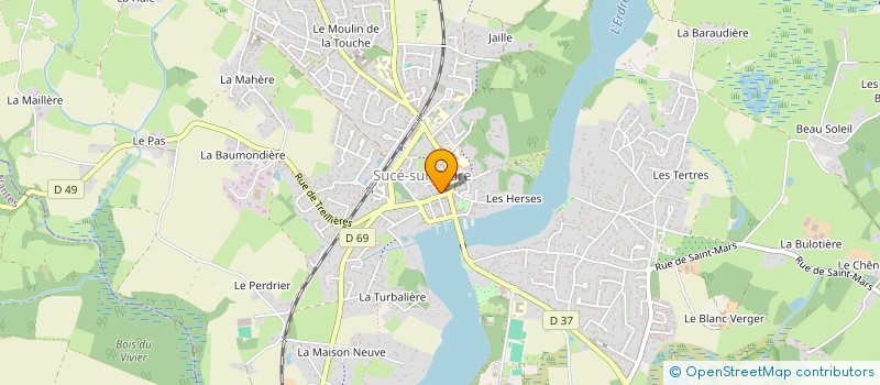 localisation de l'entreprise I HAVE A DREAM EVENT  SUCE-SUR-ERDRE