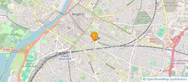 localisation de l'entreprise I HOME INVEST  ANGERS