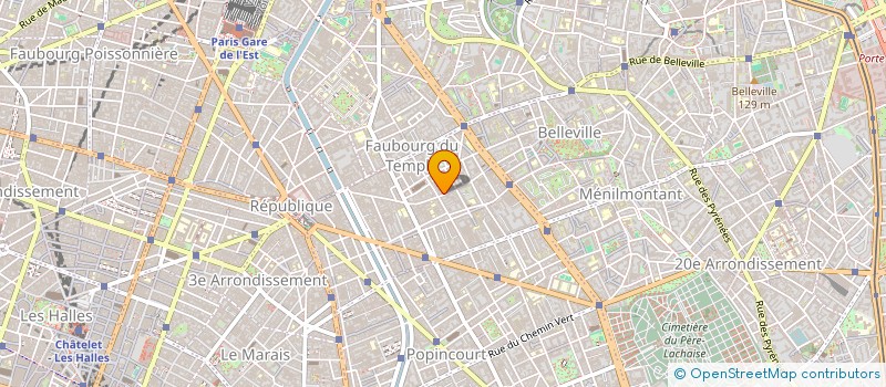 localisation de l'entreprise I&I  PARIS 11