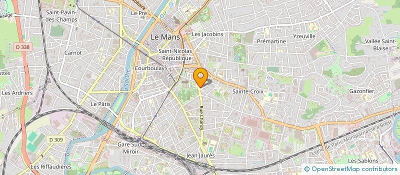 localisation de l'entreprise I.I.M.S  LE MANS