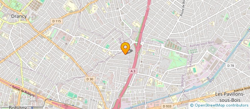 localisation de l'entreprise I&I POSE  BOBIGNY