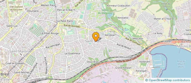 localisation de l'entreprise I IMMO à BREST