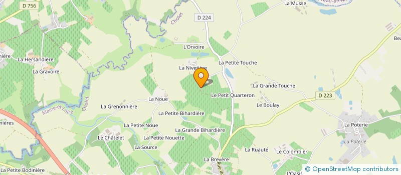 localisation de l'entreprise I INFUSE à SEVREMOINE