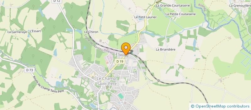 localisation de l'entreprise I.J.  LE CHAMP-SAINT-PERE