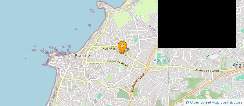 localisation de l'entreprise I-J à BIARRITZ