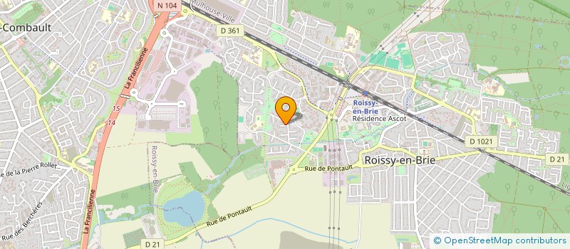 localisation de l'entreprise I.J.A  ROISSY-EN-BRIE