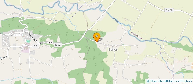 localisation de l'entreprise I.J.G.M.  BANOS