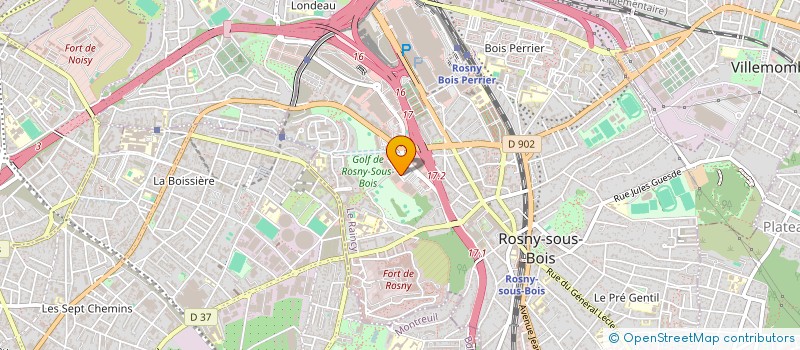 localisation de l'entreprise I.J.H CONSEIL ET GESTION D ENTREPRISE  NEUILLY-PLAISANCE