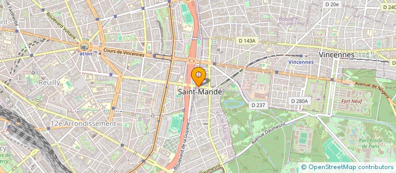 localisation de l'entreprise I.J.Y à SAINT-MANDE