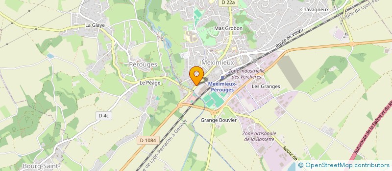 localisation de l'entreprise I. JAULNOD à MEXIMIEUX