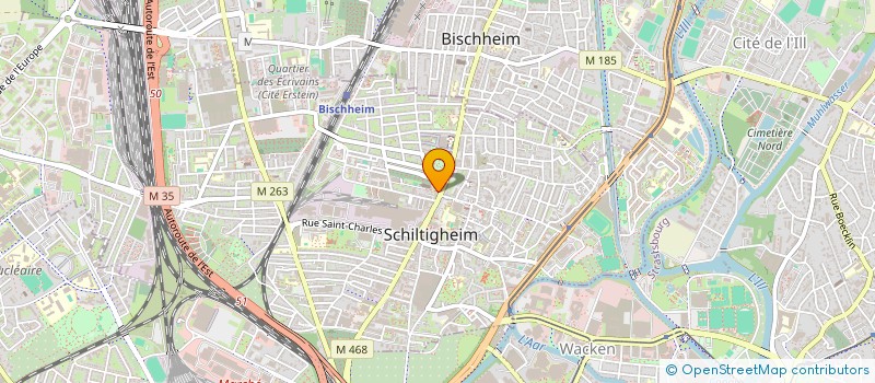 localisation de l'entreprise I.K. FINANCES à SCHILTIGHEIM
