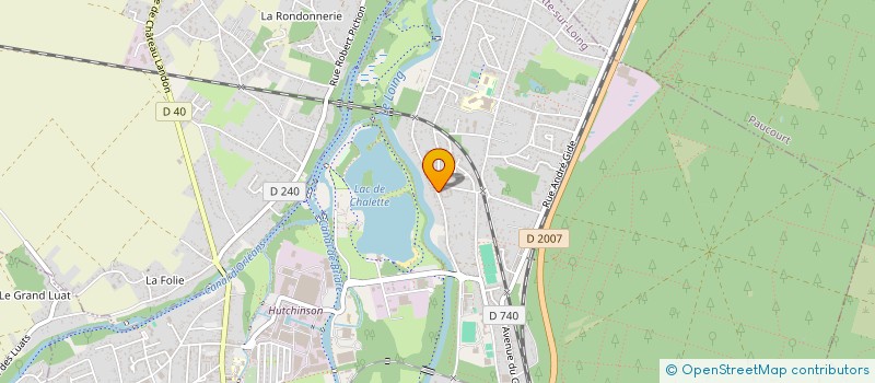 localisation de l'entreprise I.K.I AUTOS à CHALETTE-SUR-LOING