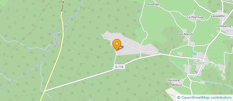 localisation de l'entreprise I-K-RE  LANDIRAS