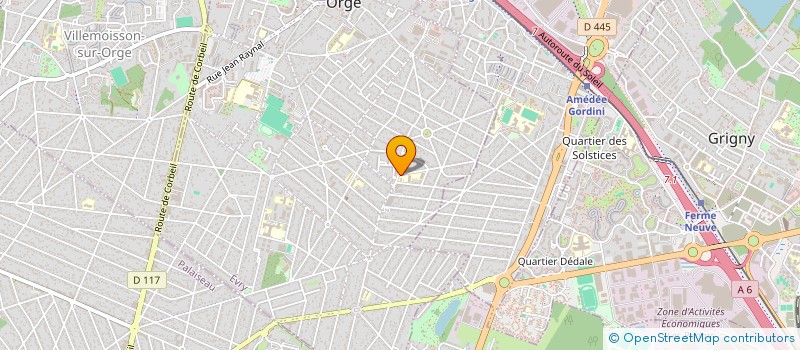 localisation de l'entreprise I.K.RENOVATIONS  MORSANG-SUR-ORGE