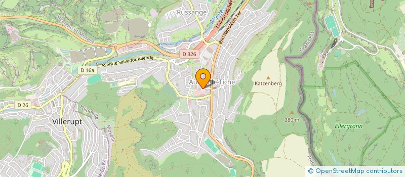 localisation de l'entreprise I-K2MG  AUDUN-LE-TICHE