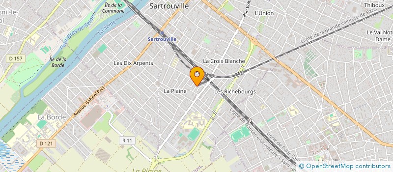 localisation de l'entreprise I'KEYS  SARTROUVILLE