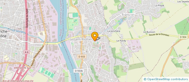 localisation de l'entreprise I.L.G.M. à JASSANS-RIOTTIER