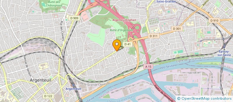 localisation de l'entreprise I.L.L.D.H  ARGENTEUIL