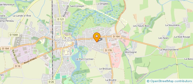 localisation de l'entreprise I.L.R à NORT-SUR-ERDRE