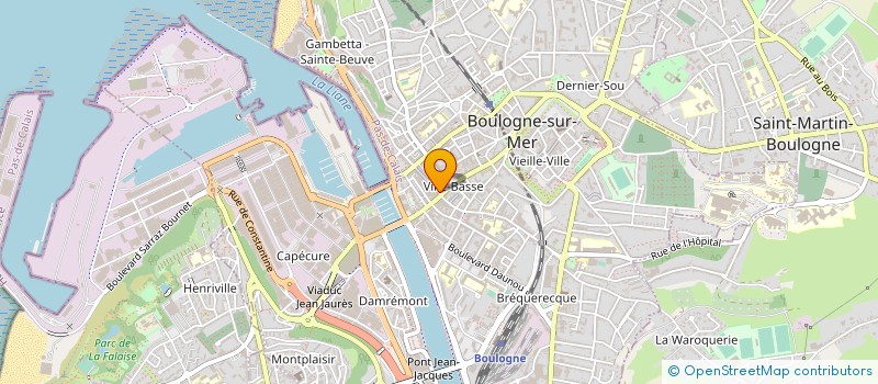 localisation de l'entreprise I L TRANSACTIONS à BOULOGNE-SUR-MER