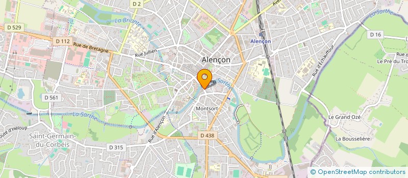 localisation de l'entreprise I LIKE THIS à ALENCON