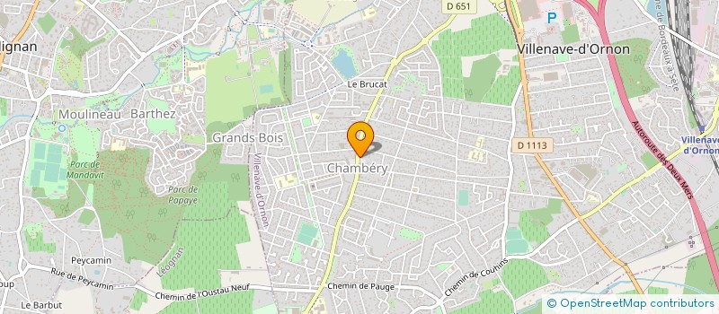 localisation de l'entreprise I-LIQUO à VILLENAVE-D'ORNON