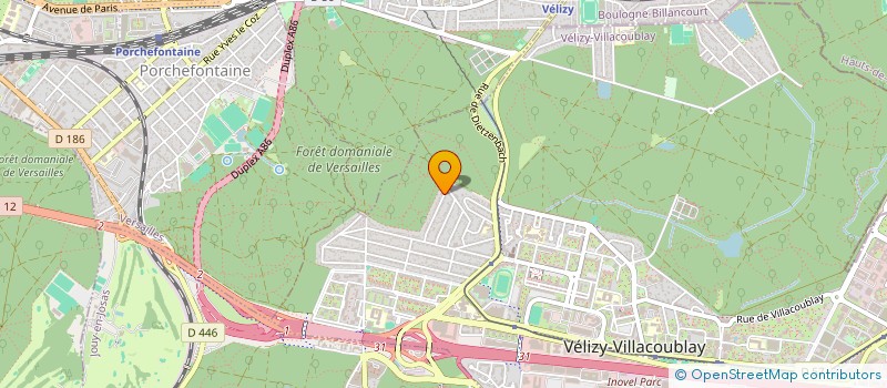 localisation de l'entreprise I-LOC-B  VELIZY-VILLACOUBLAY