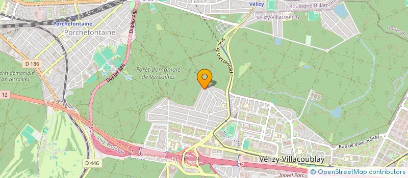 localisation de l'entreprise I-LOC-C  VELIZY-VILLACOUBLAY