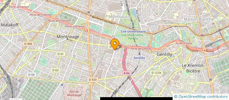localisation de l'entreprise I.LOT à GENTILLY