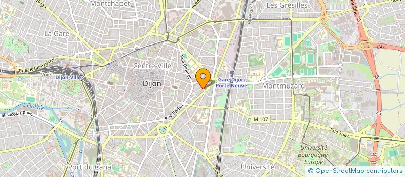 localisation de l'entreprise I LOVE BARMAID  DIJON