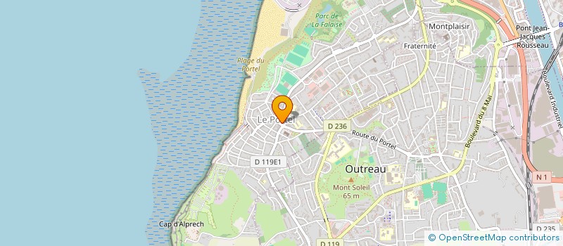 localisation de l'entreprise I LOVE MY BARBE  LE PORTEL