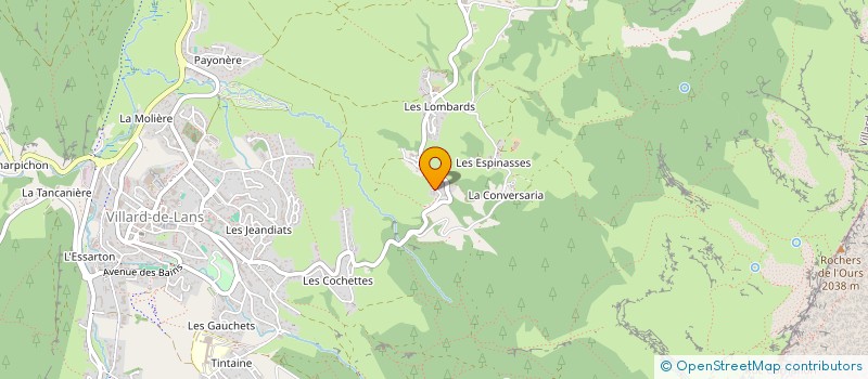 localisation de l'entreprise I LOVE VERCORS  VILLARD-DE-LANS