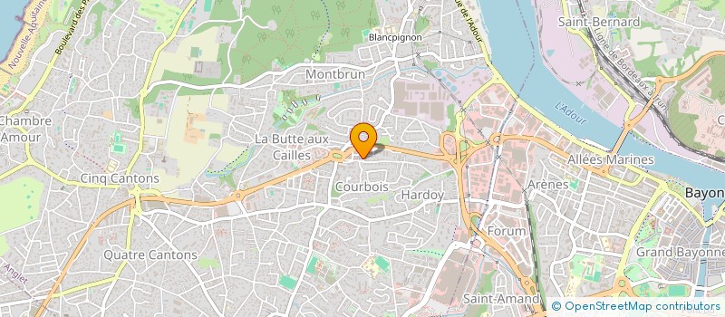 localisation de l'entreprise I-LUM DESIGN à ANGLET