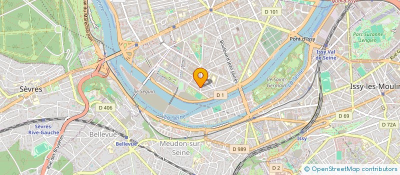 localisation de l'entreprise I&M à BOULOGNE-BILLANCOURT