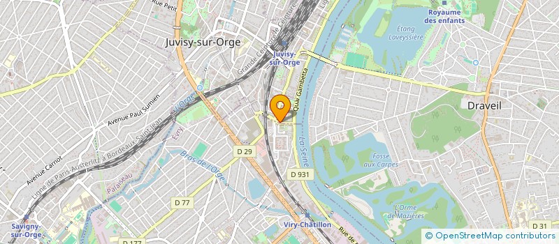 localisation de l'entreprise I&M  JUVISY-SUR-ORGE