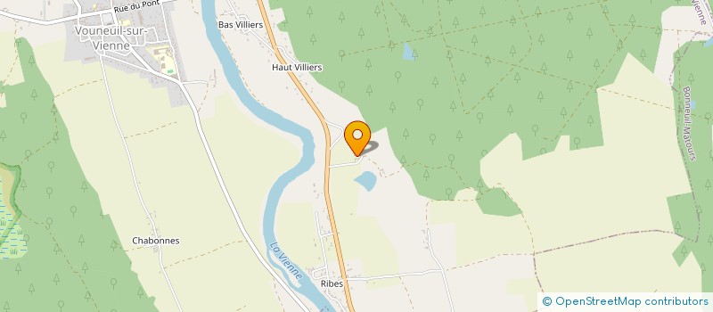 localisation de l'entreprise I.M  VOUNEUIL-SUR-VIENNE