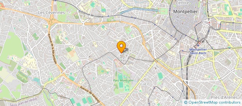 localisation de l'entreprise I&M ACADEMIE à MONTPELLIER