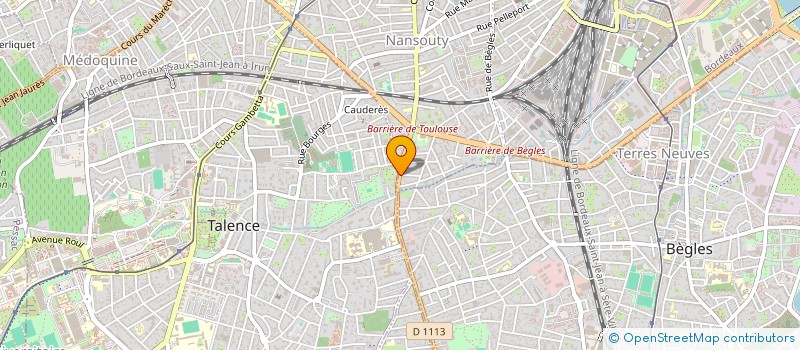 localisation de l'entreprise I&M BARBIER  BORDEAUX