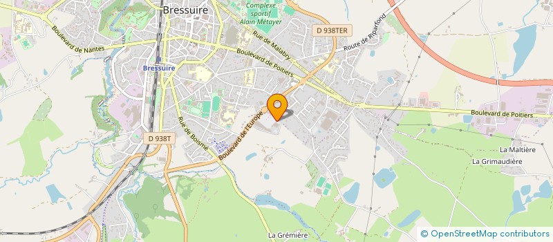 localisation de l'entreprise I.M.C.L'HAIR  BRESSUIRE