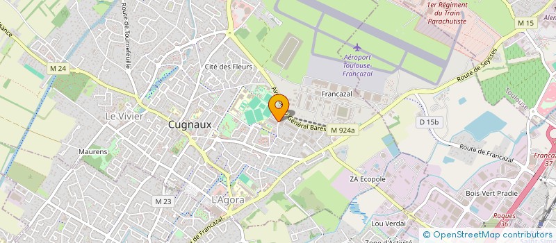 localisation de l'entreprise I M C P 31 à CUGNAUX