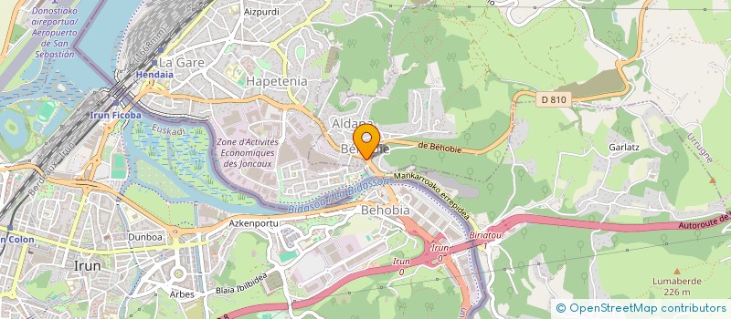 localisation de l'entreprise I&M CONCIERGERIE à URRUGNE