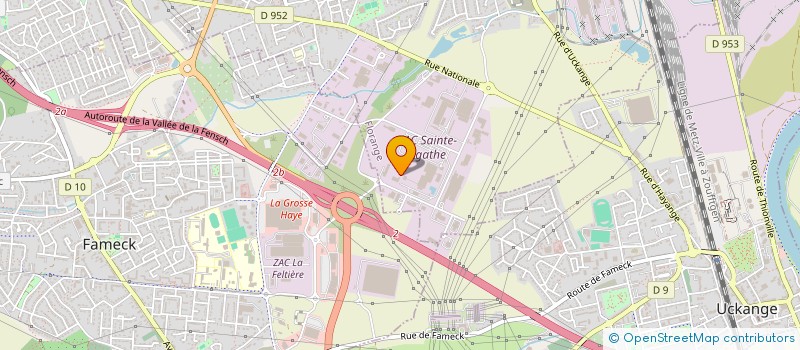 localisation de l'entreprise I.M CONSEIL  FLORANGE