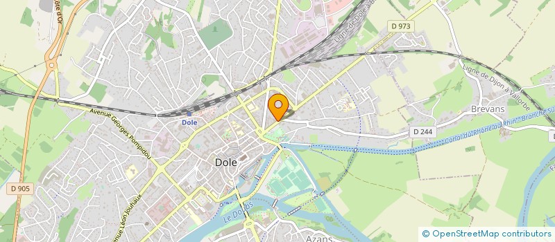 localisation de l'entreprise I M E LE BONLIEU à DOLE