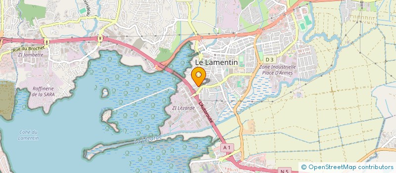 localisation de l'entreprise I.M.L. à LE LAMENTIN