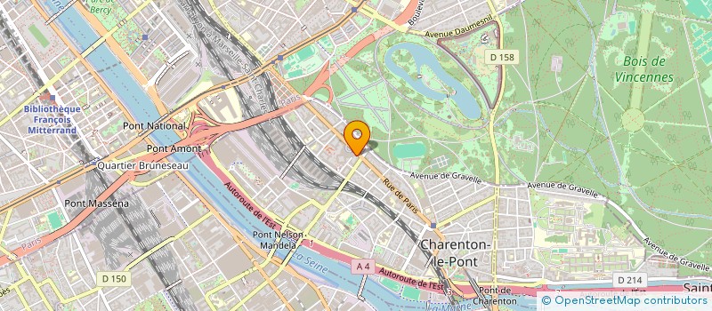 localisation de l'entreprise I.M.M.S.E  CHARENTON-LE-PONT