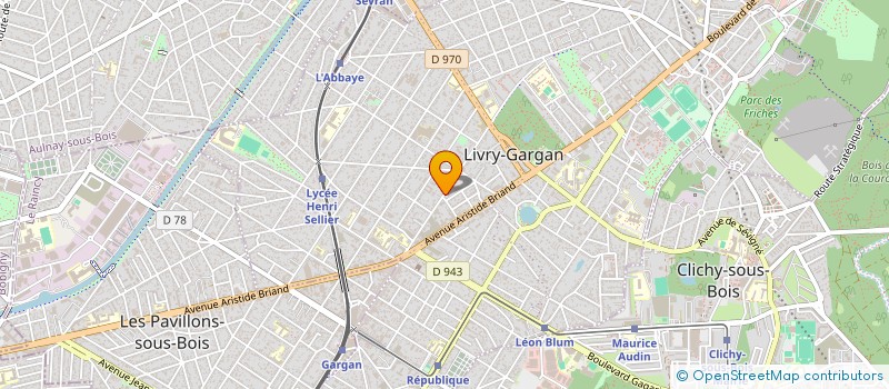 localisation de l'entreprise I.M.N à LIVRY-GARGAN
