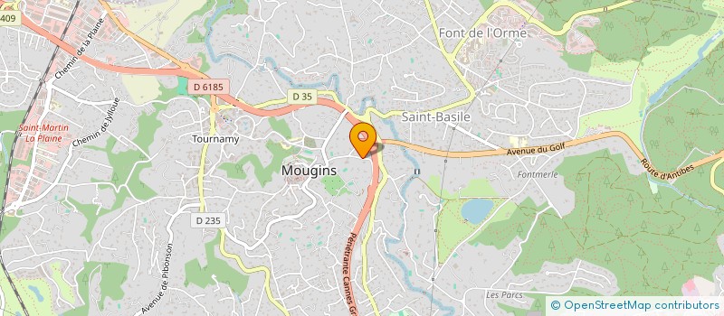 localisation de l'entreprise I.M.O.R.E.P à MOUGINS