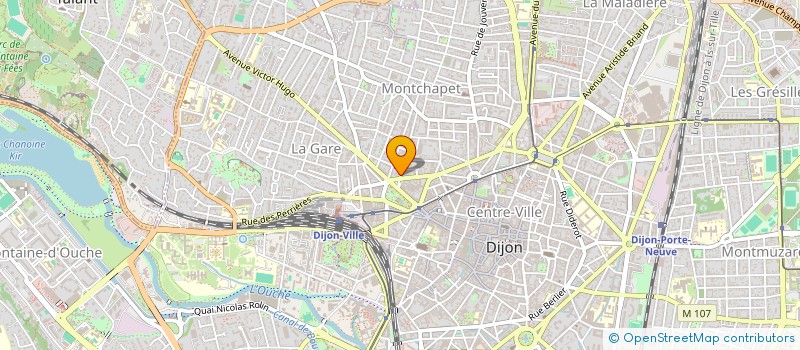 localisation de l'entreprise I.M.P. BOURGOGNE  DIJON