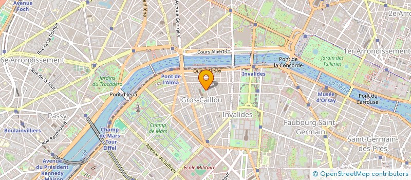 localisation de l'entreprise I.M.P. PATRIMOINE  PARIS