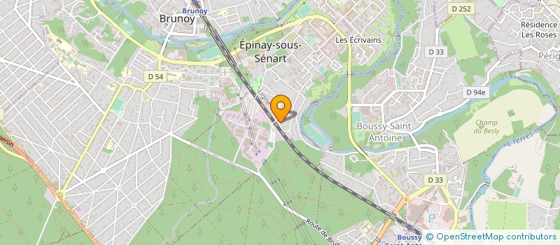 localisation de l'entreprise I.M SERVICES SAS  EPINAY-SOUS-SENART